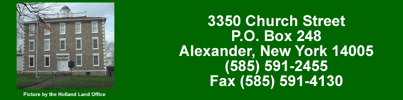 Town of Alexander Header